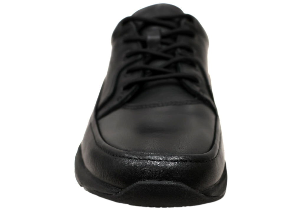 Ultimate Mens Comfortable Wide Fit Leather Lace Up Shoes