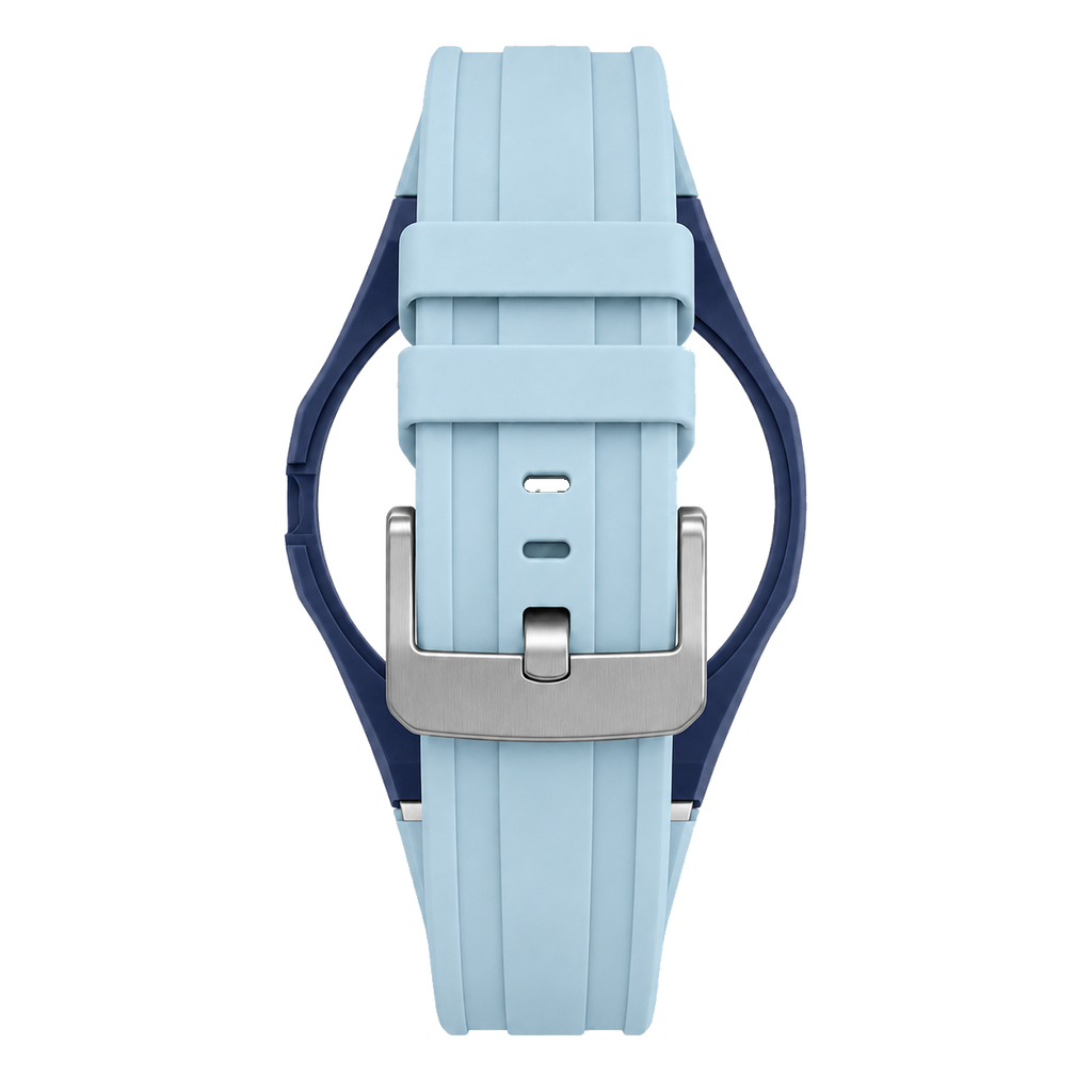Blue Ice Silicone Bracelet