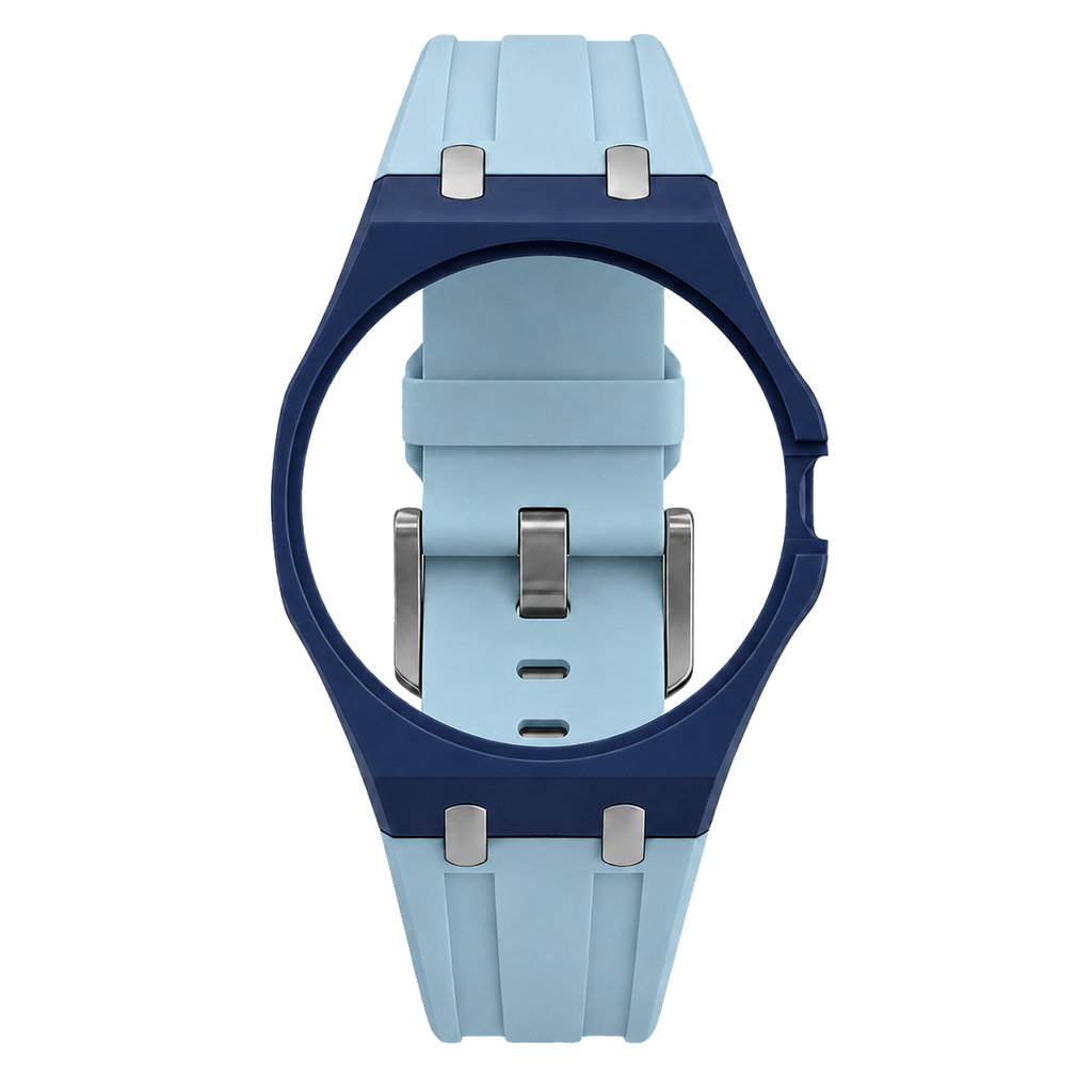 Blue Ice Silicone Bracelet