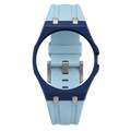 Blue Ice Silicone Bracelet