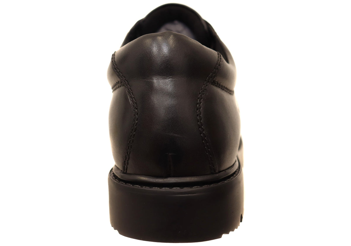 Mens Patrol EE Extra Wide Leather Lace Up Comfortable Shoes