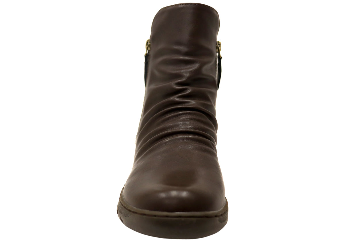 Greco Womens Comfortable Ankle Boots