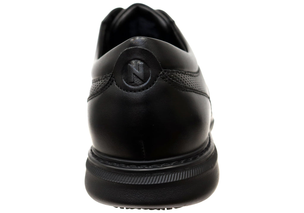 Mens EE Extra Wide Chase Work Plain Shoes