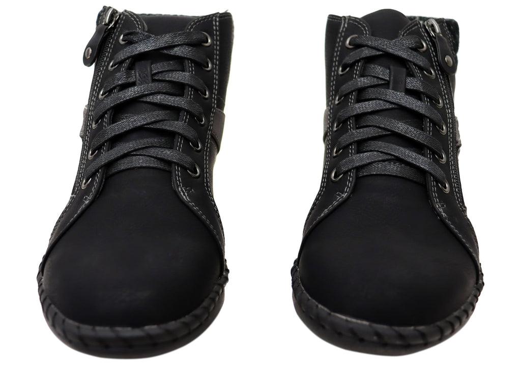 Womens Wanda Comfortable Ankle Boots