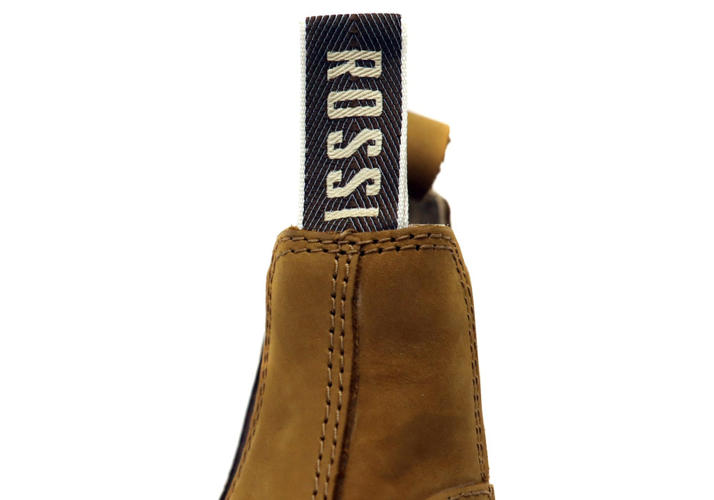 Unisex Comfortable Leather 607 Booma Vivid Boots Wheat