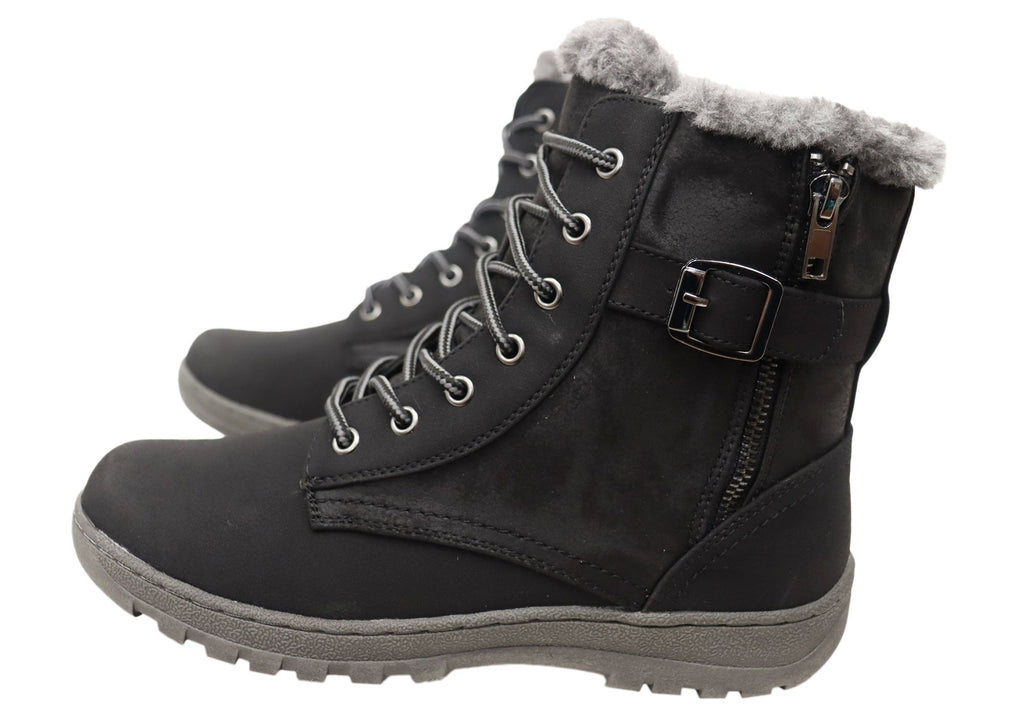 Gello Womens Comfortable Ankle Boots