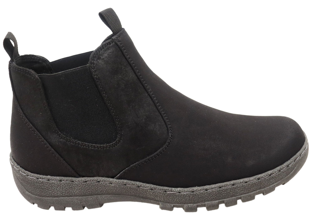 Gaby Womens Comfortable Chelsea Ankle Boots