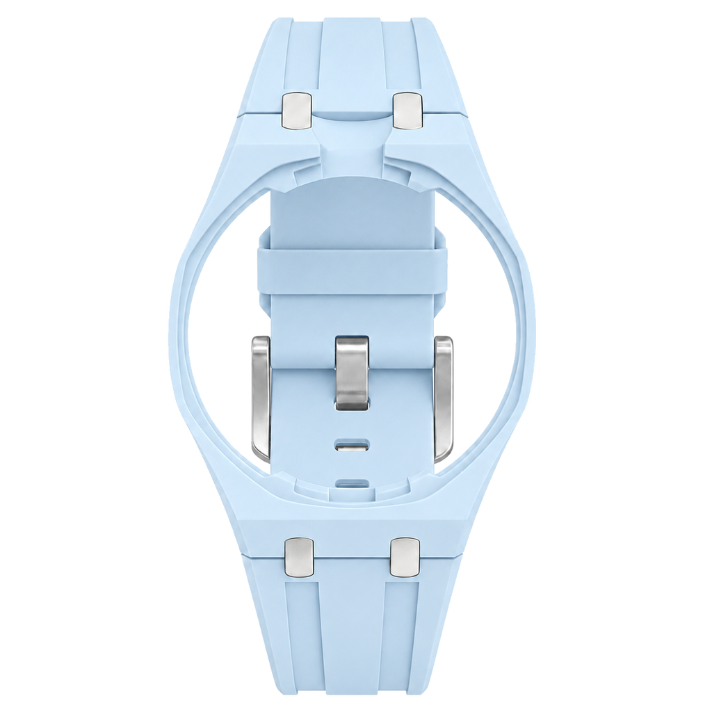 Light Blue Silicone Bracelet