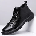 Lorenzo Full Grain Leather Lace Boots