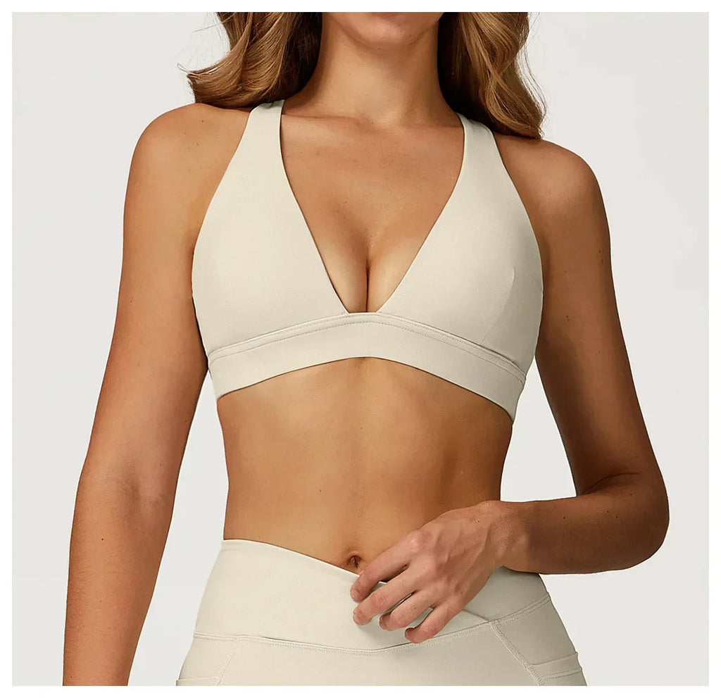 Fitness Bra Women Workout Tops Gym Underwear Fitness Sports Bra Sexy Athletic Sport Bra Women Backless Push Up Gym Yoga Crop Top