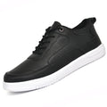 Matteo Leather Canvas Sneakers – Lightweight Breathable Fit for Men